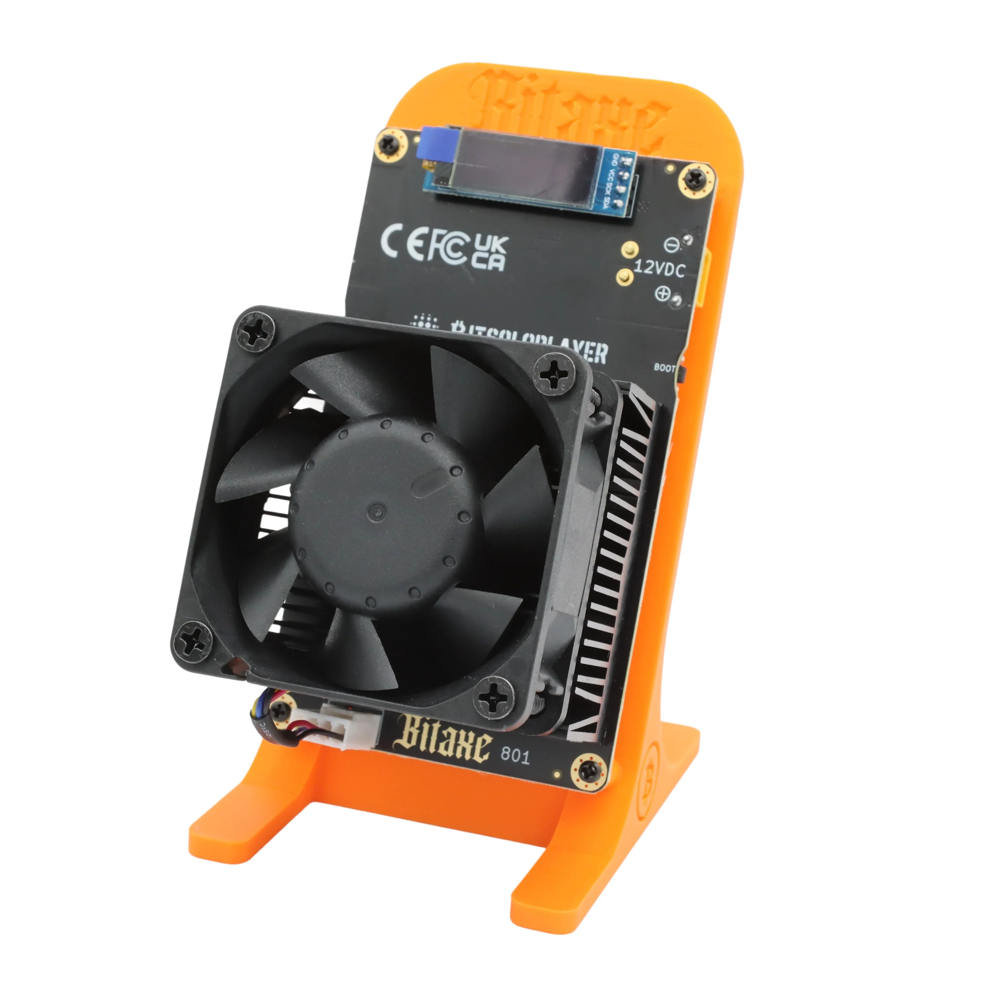 Open Source Bitaxe GT 801 2.4th/s Hashrate 35W BTC BCH DGB BSV Cryptocurrency Miner