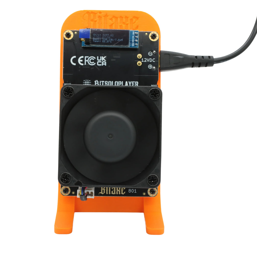 Open Source Bitaxe GT 801 2.4th/s Hashrate 35W BTC BCH DGB BSV Cryptocurrency Miner