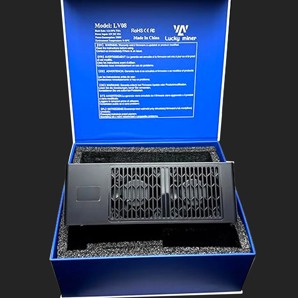 LV08 Bitcoin Miner 4.2TH/S 120W Efficient Miner Bitcoin Miners SHA256 Home Solo Mining Machine