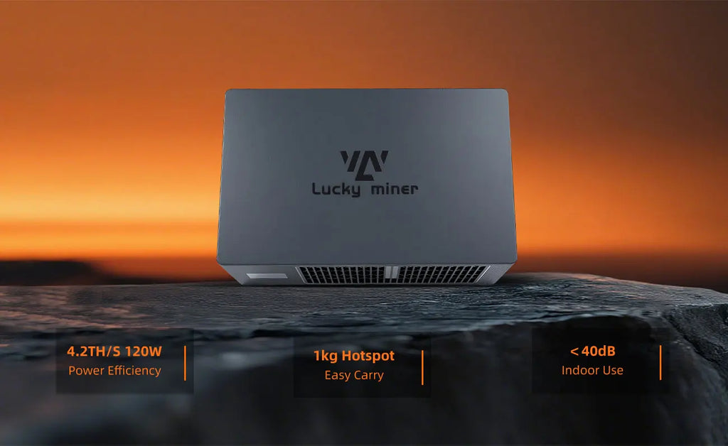 LV08 Bitcoin Miner 4.2TH/S 120W Efficient Miner Bitcoin Miners SHA256 Home Solo Mining Machine
