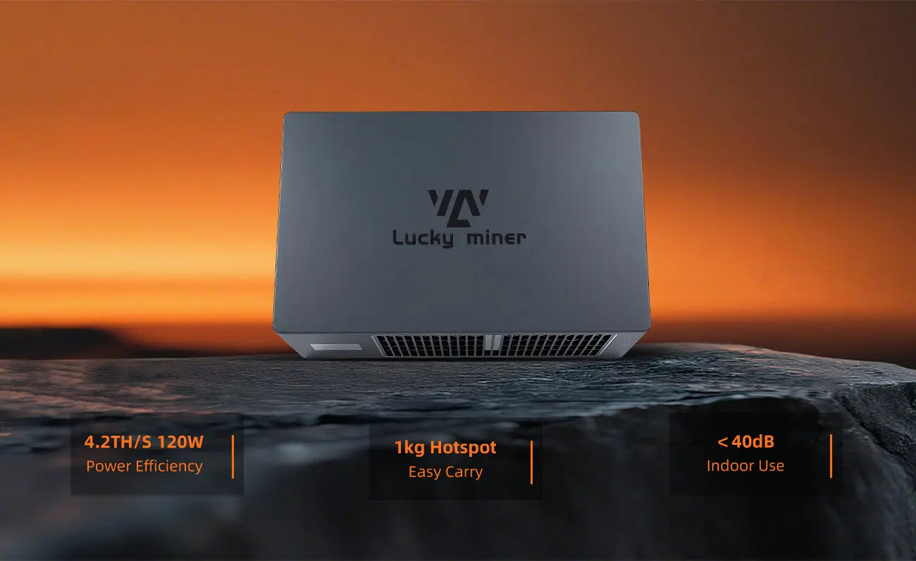 LV08 Bitcoin Miner 4.2TH/S 120W Efficient Miner Bitcoin Miners SHA256 Home Solo Mining Machine