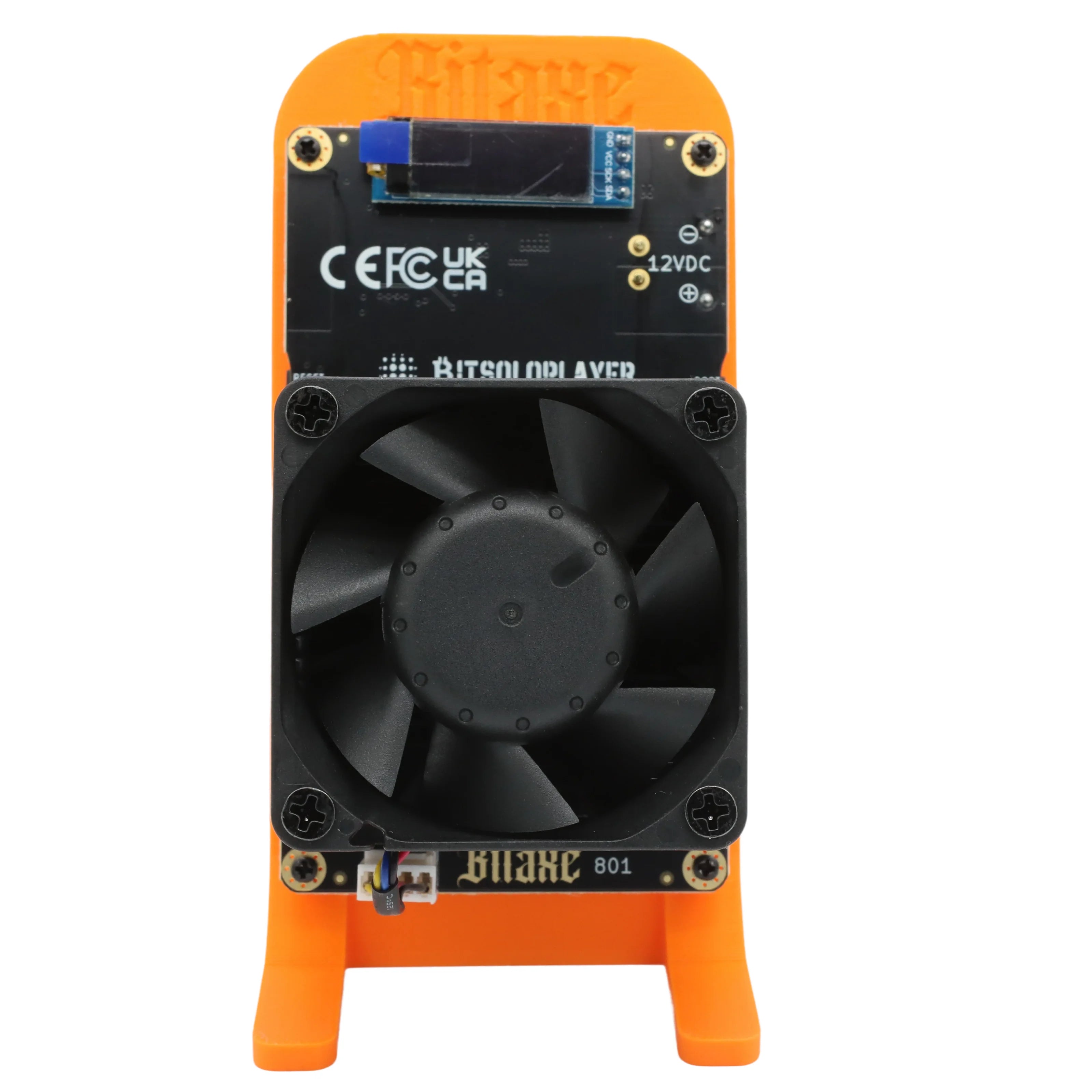 Open Source Bitaxe GT 801 2.4th/s Hashrate 35W BTC BCH DGB BSV Cryptocurrency Miner