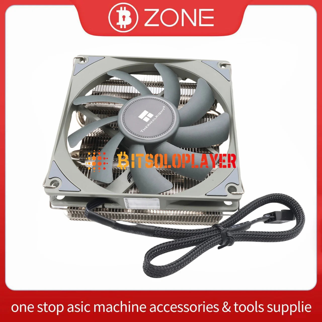 Cooling Fan Radiator Kit For NerdQaxe++ 4.8T Heat Sink Kit Open Source Bitcoin Miners